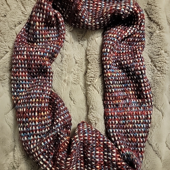 Womens Infinity Scarf, Multicolor - Picture 1 of 5